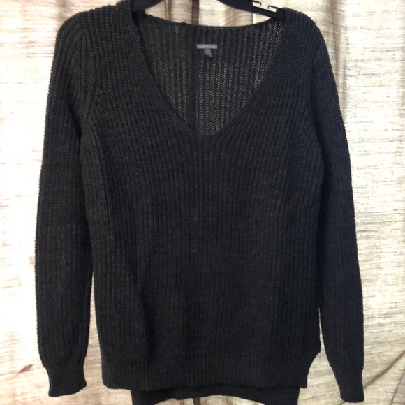 Charlotte Russe Sweaters - charcoal knit sweater top